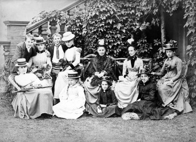 Victorian Group Portrait by English Photographer